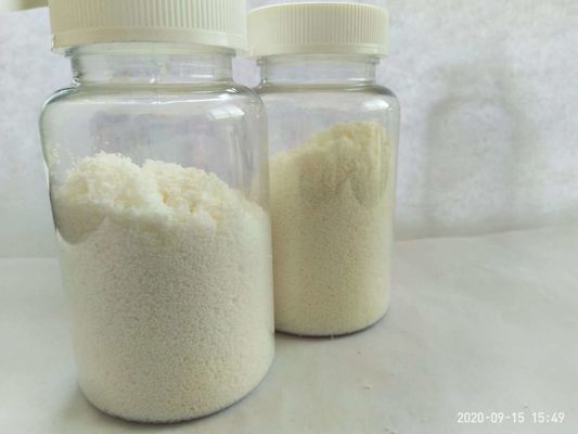 Résine hydrometallurgique de couleur blanche chélate macroporeuse faible acide cation d'échange