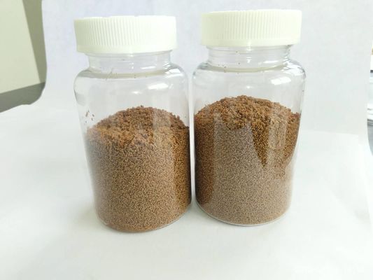 Résine d'échange d'ions pour le traitement des COV et la purification des matières organiques dans les procédés de production de plastique synthétique