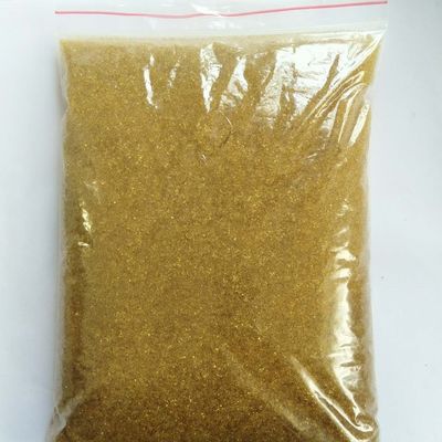 Jaune pâle 001*7 Résine d'échange de cations acides puissants à haute performance pour l'adoucissement de l'eau