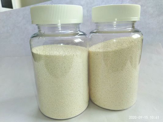 Industrie du traitement de l'eau Résine d'échange d'anions à base faible macroporeuse D301 pour éliminer les contaminants anioniques